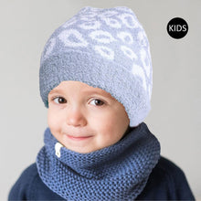 Load image into Gallery viewer, Leopard Patterned Kids Beanie Hat
