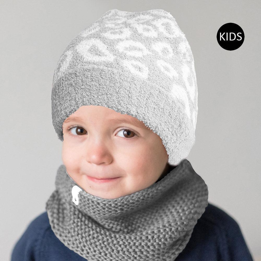 Leopard Patterned Kids Beanie Hat - Jewelry Store by Erik Rayo