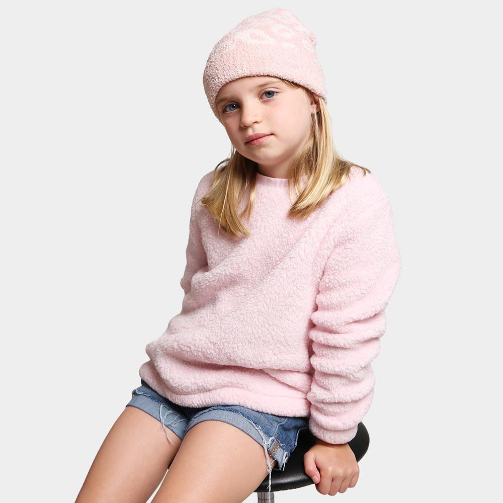Leopard Patterned Kids Beanie Hat - Jewelry Store by Erik Rayo