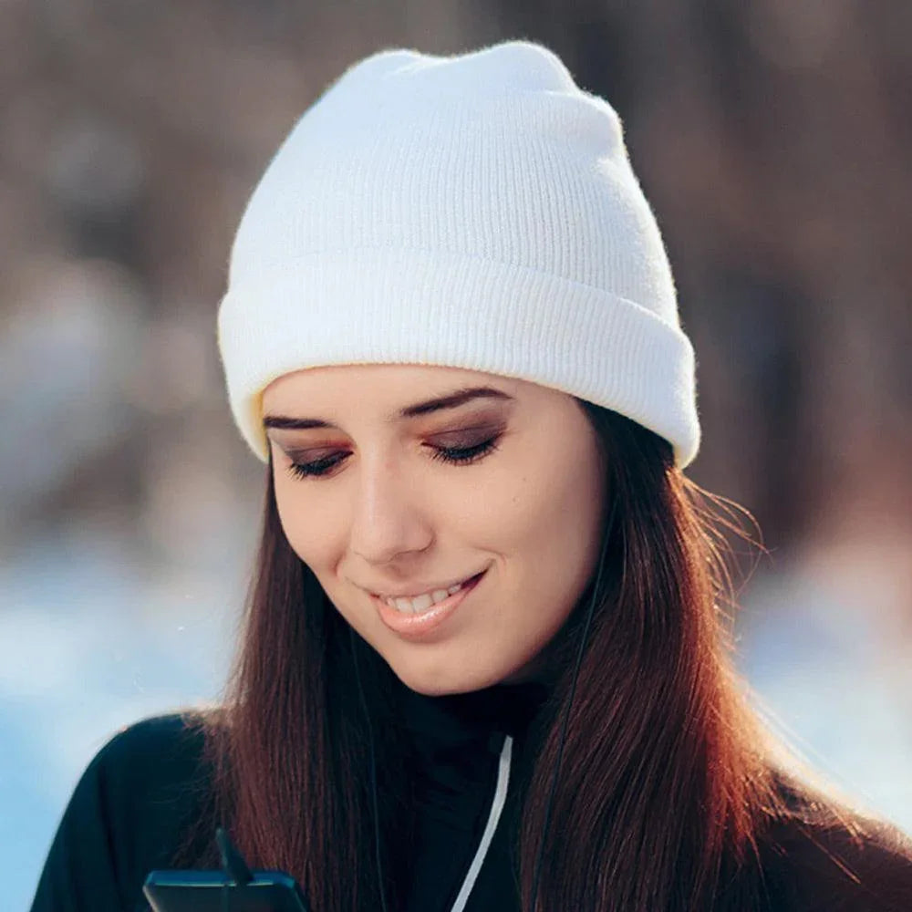 Soft Basic Beanie Hat - Jewelry Store by Erik Rayo