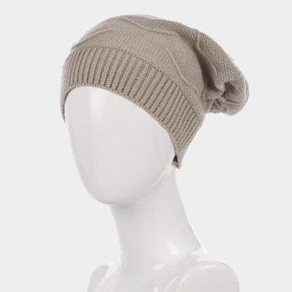 Solid Knit Beanie Hat - Jewelry Store by Erik Rayo