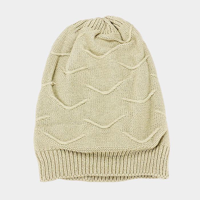 Solid Knit Beanie Hat - Jewelry Store by Erik Rayo