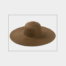 Load image into Gallery viewer, Solid Straw Sun Hat
