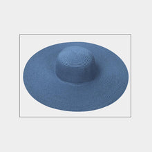 Load image into Gallery viewer, Solid Straw Sun Hat
