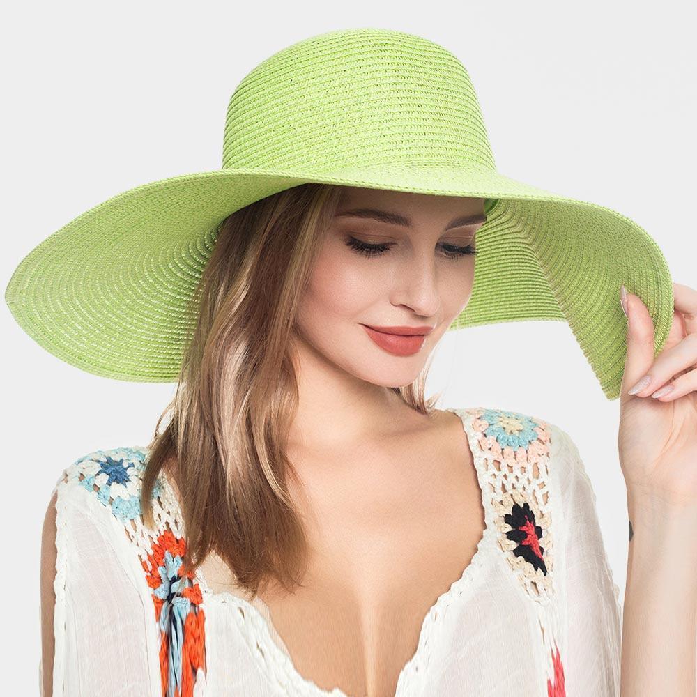 Solid Straw Sun Hat - Jewelry Store by Erik Rayo
