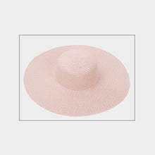 Load image into Gallery viewer, Solid Straw Sun Hat
