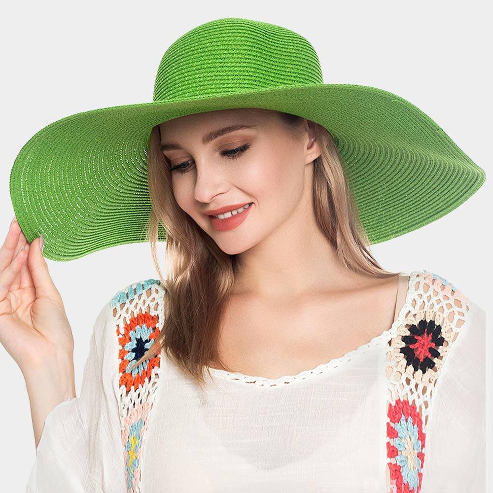 Solid Straw Sun Hat