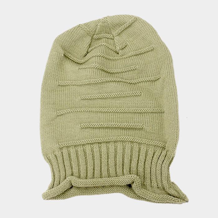 Solid Knit Beanie Hat - Jewelry Store by Erik Rayo