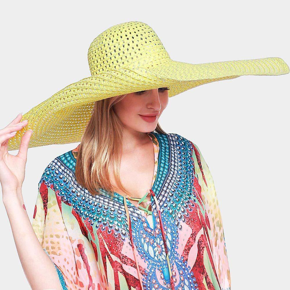 Solid Straw Sun Hat - Jewelry Store by Erik Rayo