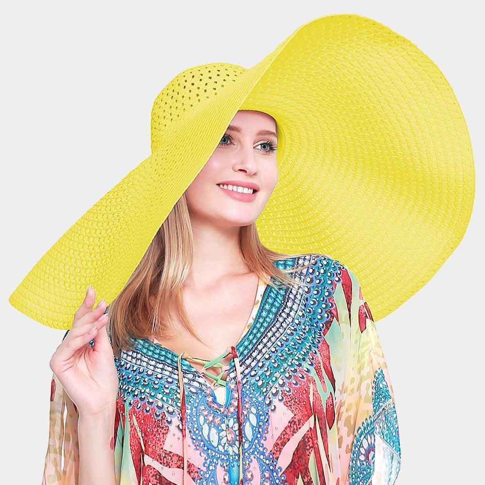 Solid Straw Sun Hat - Jewelry Store by Erik Rayo
