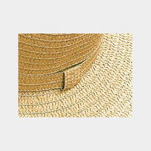 Load image into Gallery viewer, Solid Straw Sun Hat
