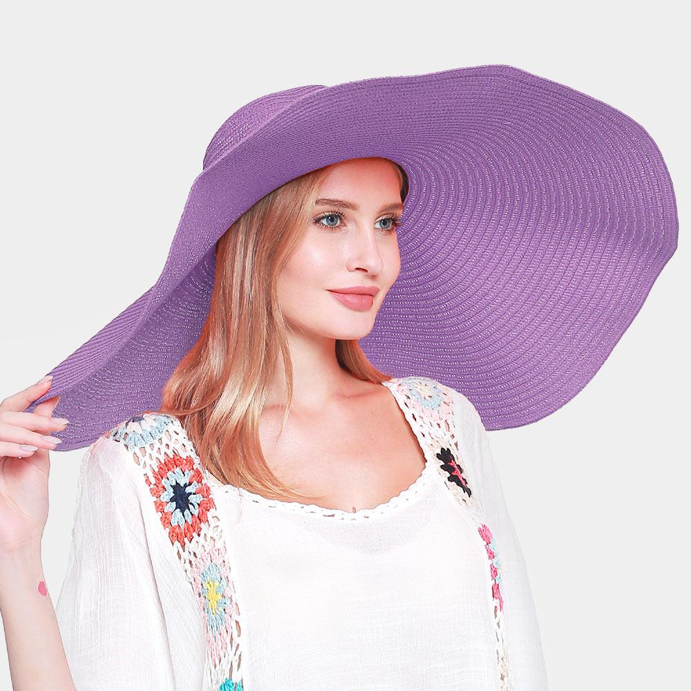 Solid Straw Sun Hat