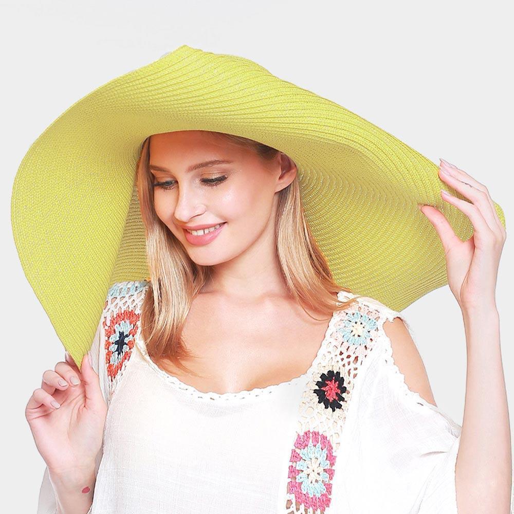 Solid Straw Sun Hat - Jewelry Store by Erik Rayo