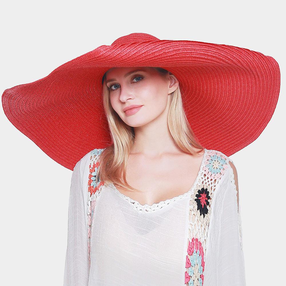 Solid Straw Sun Hat