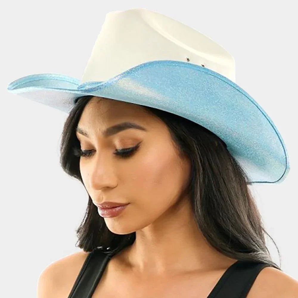 Glittered Cowboy Hat - Jewelry Store by Erik Rayo