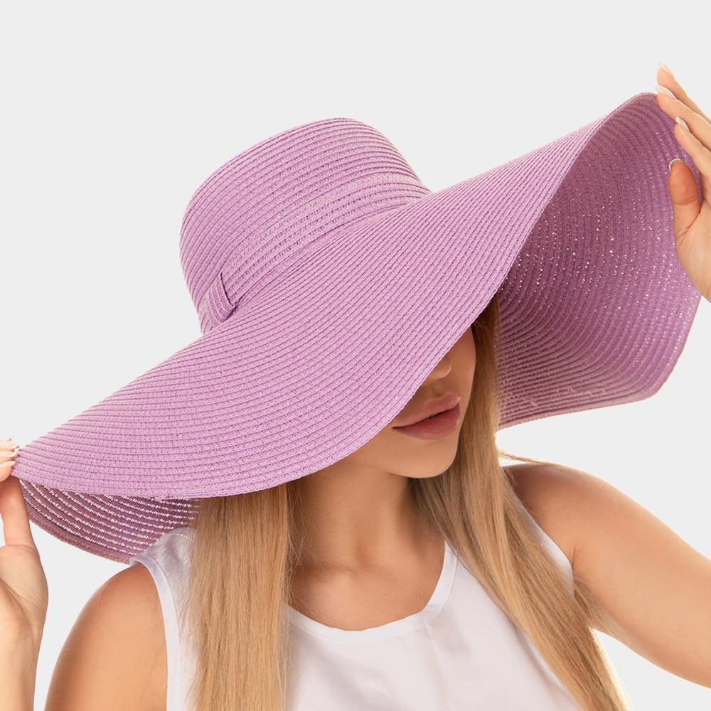 Solid Floppy Straw Sun Hat - Jewelry Store by Erik Rayo