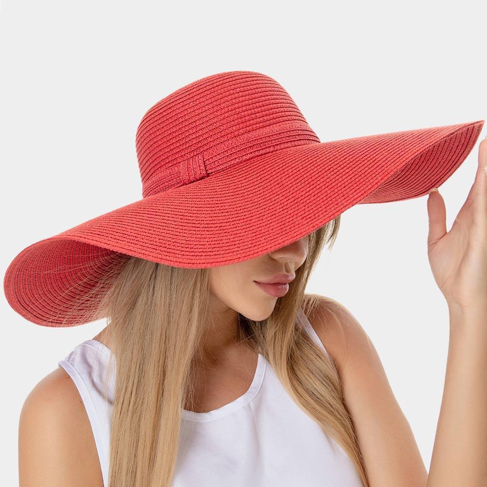 Solid Floppy Straw Sun Hat - Jewelry Store by Erik Rayo