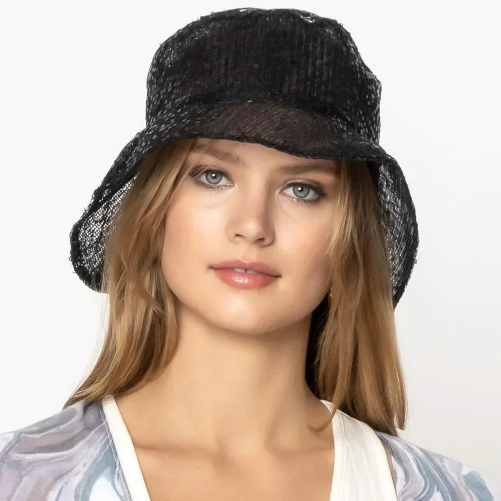 Sequin Bucket Hat - Jewelry Store by Erik Rayo