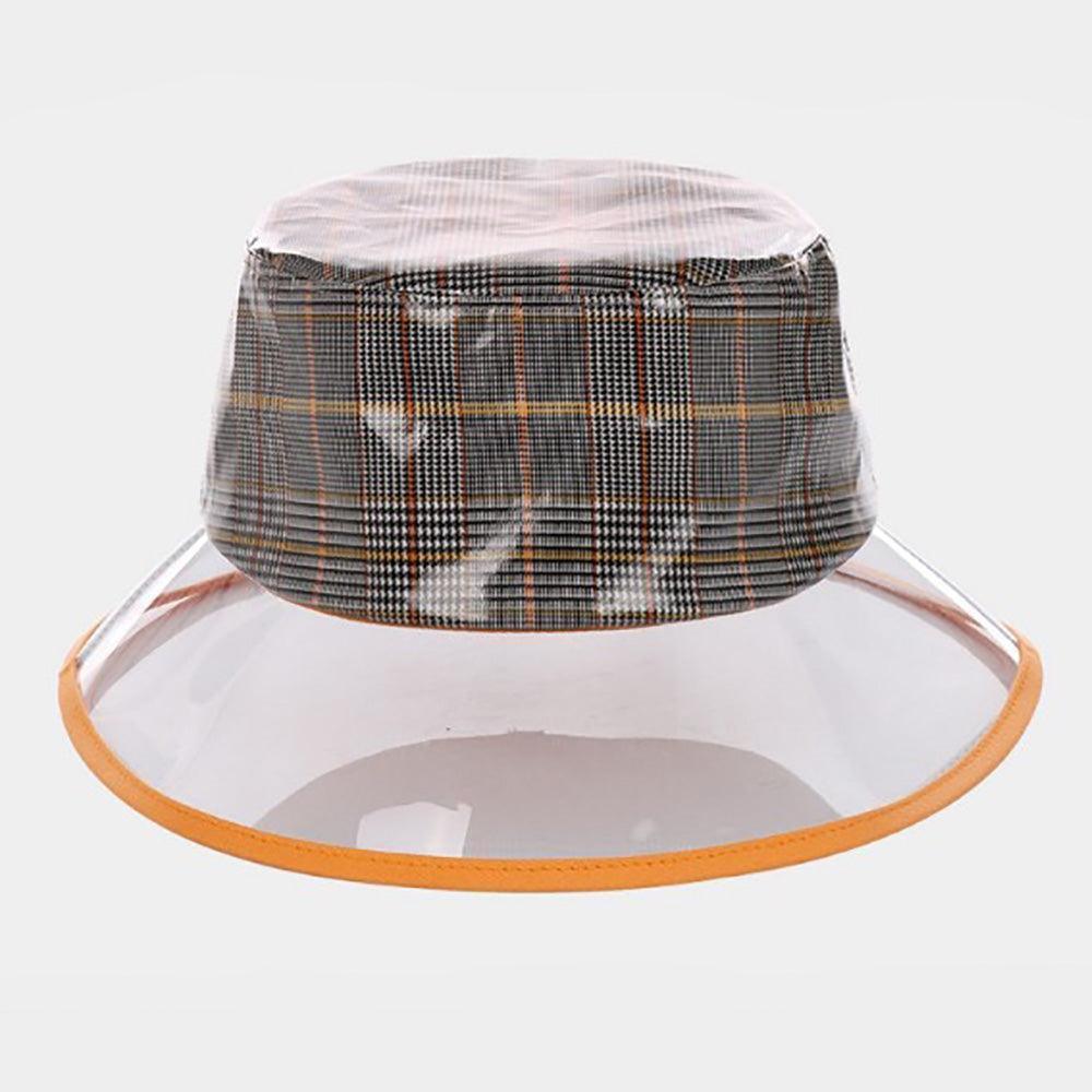 Transparent Check Pattern Bucket Hat - Jewelry Store by Erik Rayo