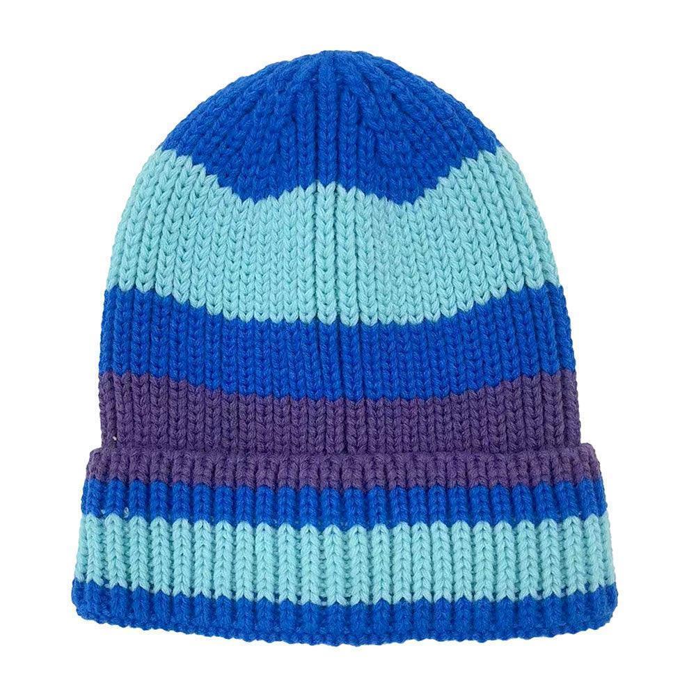 Striped Cuff Beanie Hat - Jewelry Store by Erik Rayo