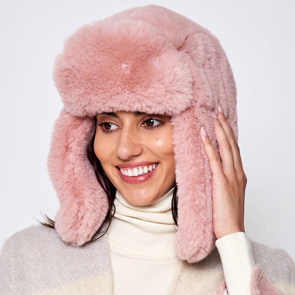 Solid Faux Fur Trapper Hat - Jewelry Store by Erik Rayo