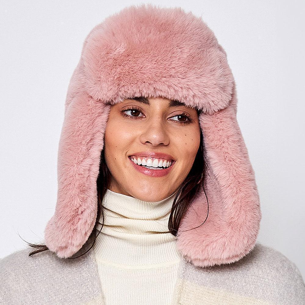Solid Faux Fur Trapper Hat - Jewelry Store by Erik Rayo