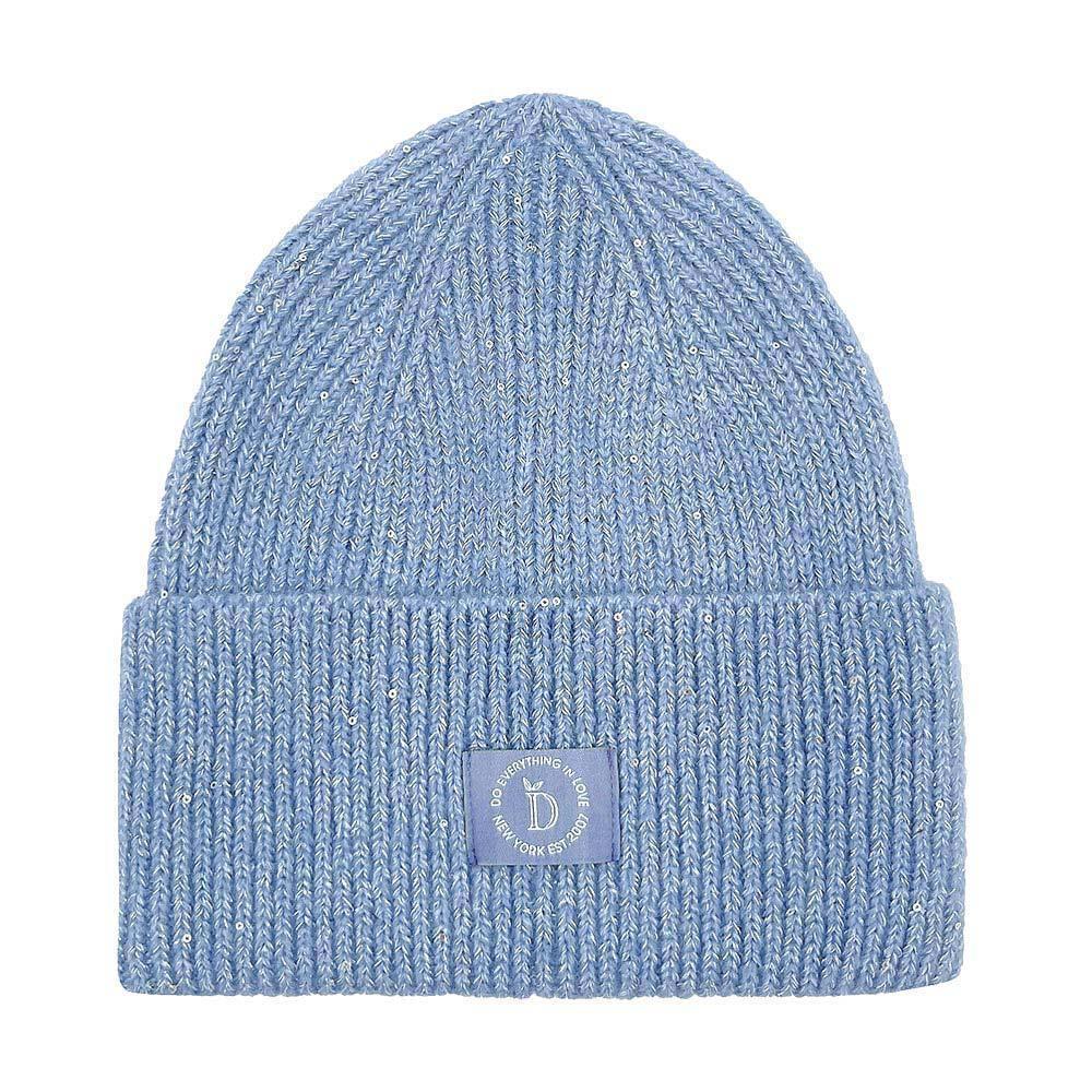 Sequin Embellished Lurex Cuff Beanie Hat - Jewelry Store by Erik Rayo