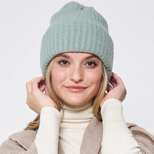 Load image into Gallery viewer, Solid Knitted Beanie Hat
