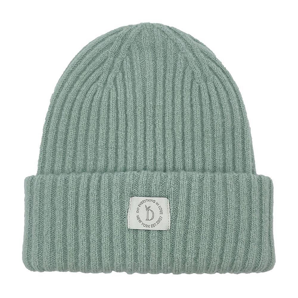 Solid Knitted Beanie Hat - Jewelry Store by Erik Rayo