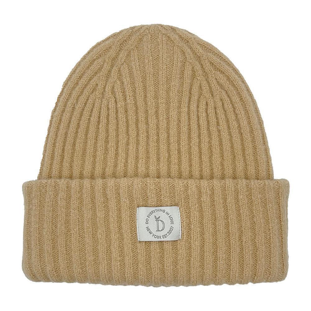 Solid Knitted Beanie Hat - Jewelry Store by Erik Rayo