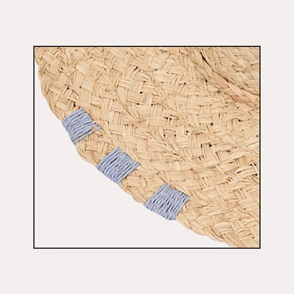 Raffia Pointed Straw Sun Hat - Jewelry Store by Erik Rayo