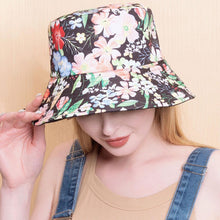 Load image into Gallery viewer, Flower Patterned Bucket Hat
