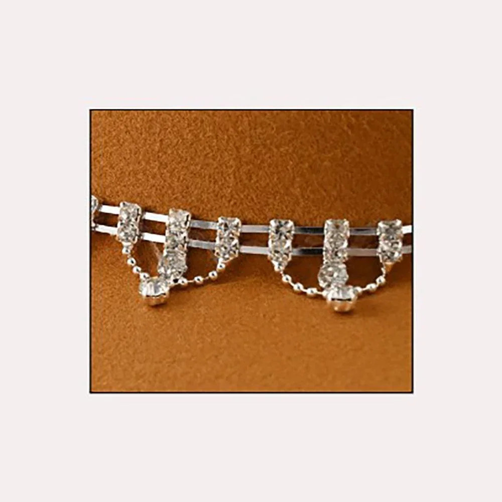 Stone Embellished Band Pointed Solid Cowboy Fedora Panama Hat - Jewelry Store by Erik Rayo