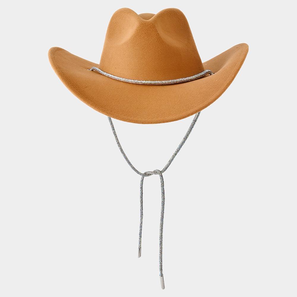 Bling Band Strap Cowboy Fedora Panama Hat - Jewelry Store by Erik Rayo