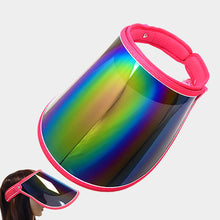 Load image into Gallery viewer, Hologram Fashion Visor Sun Hat
