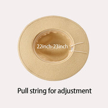 Load image into Gallery viewer, Hardware Chain Band Pointed Straw Hat
