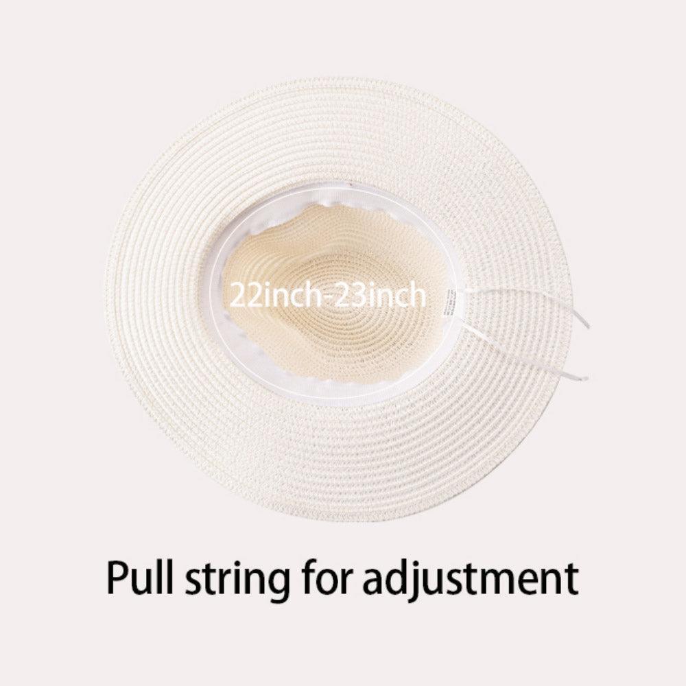 Hardware Chain Band Pointed Straw Hat - Jewelry Store by Erik Rayo
