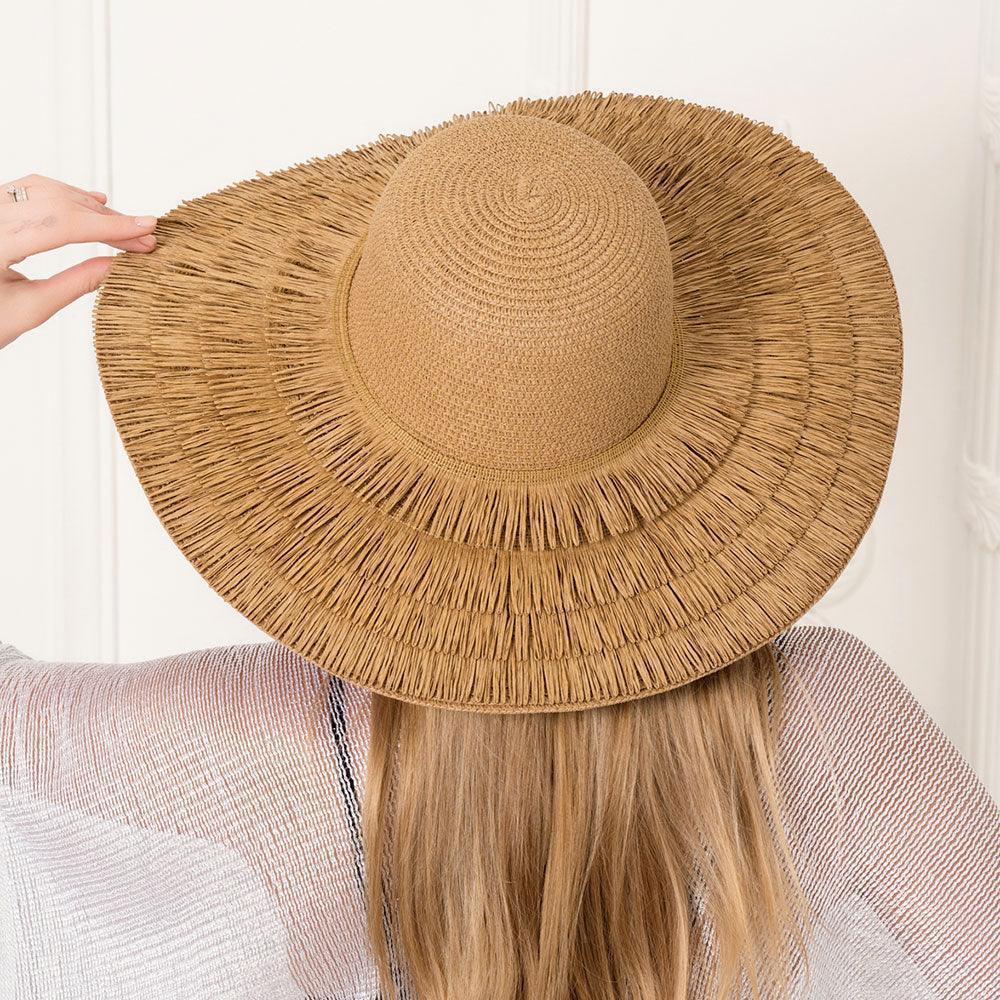 Raffia Tassel Pointed Sun Hat - Jewelry Store by Erik Rayo