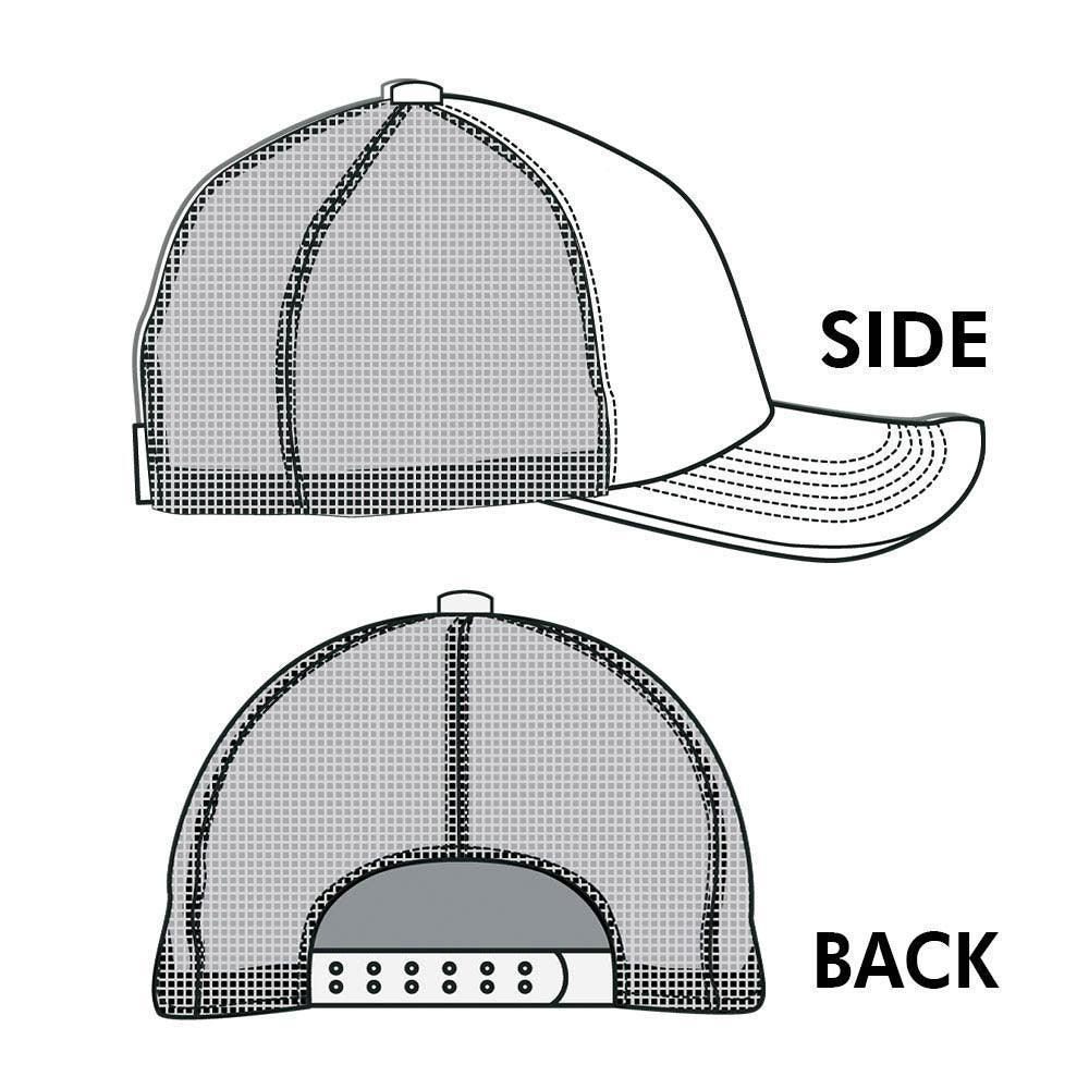 Bling Sequin Mesh Back Baseball Cap - Jewelry Store by Erik Rayo