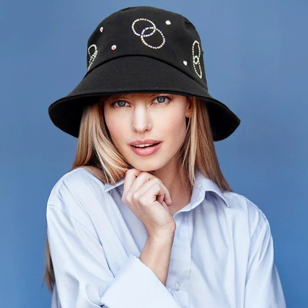 Bling Open Circle Link Bucket Hat - Jewelry Store by Erik Rayo
