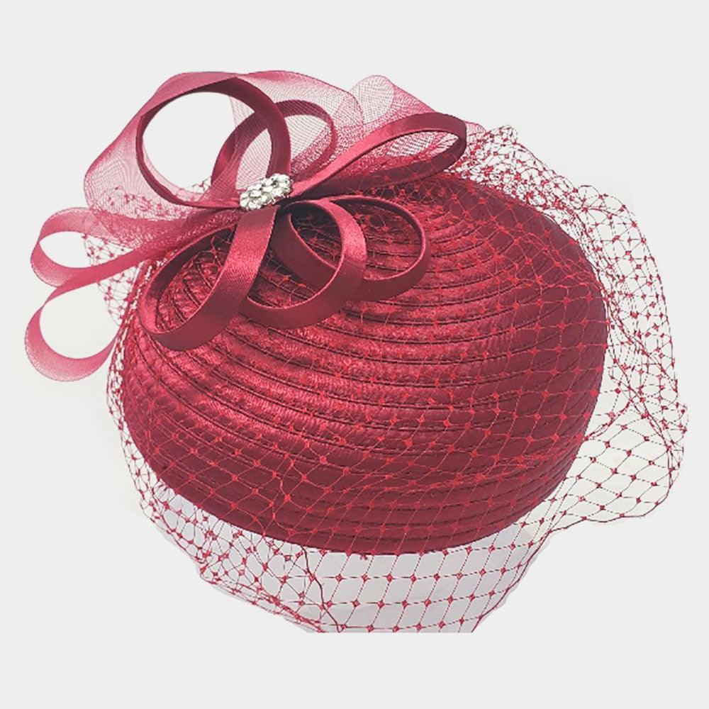 Bow Mesh Dressy Hat - Jewelry Store by Erik Rayo