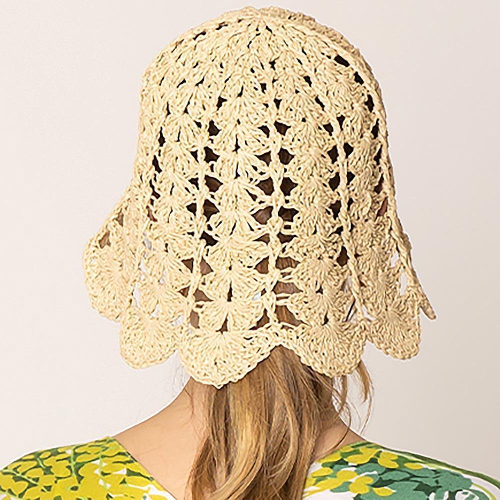 Open Weave Straw Bucket Hat - Jewelry Store by Erik Rayo