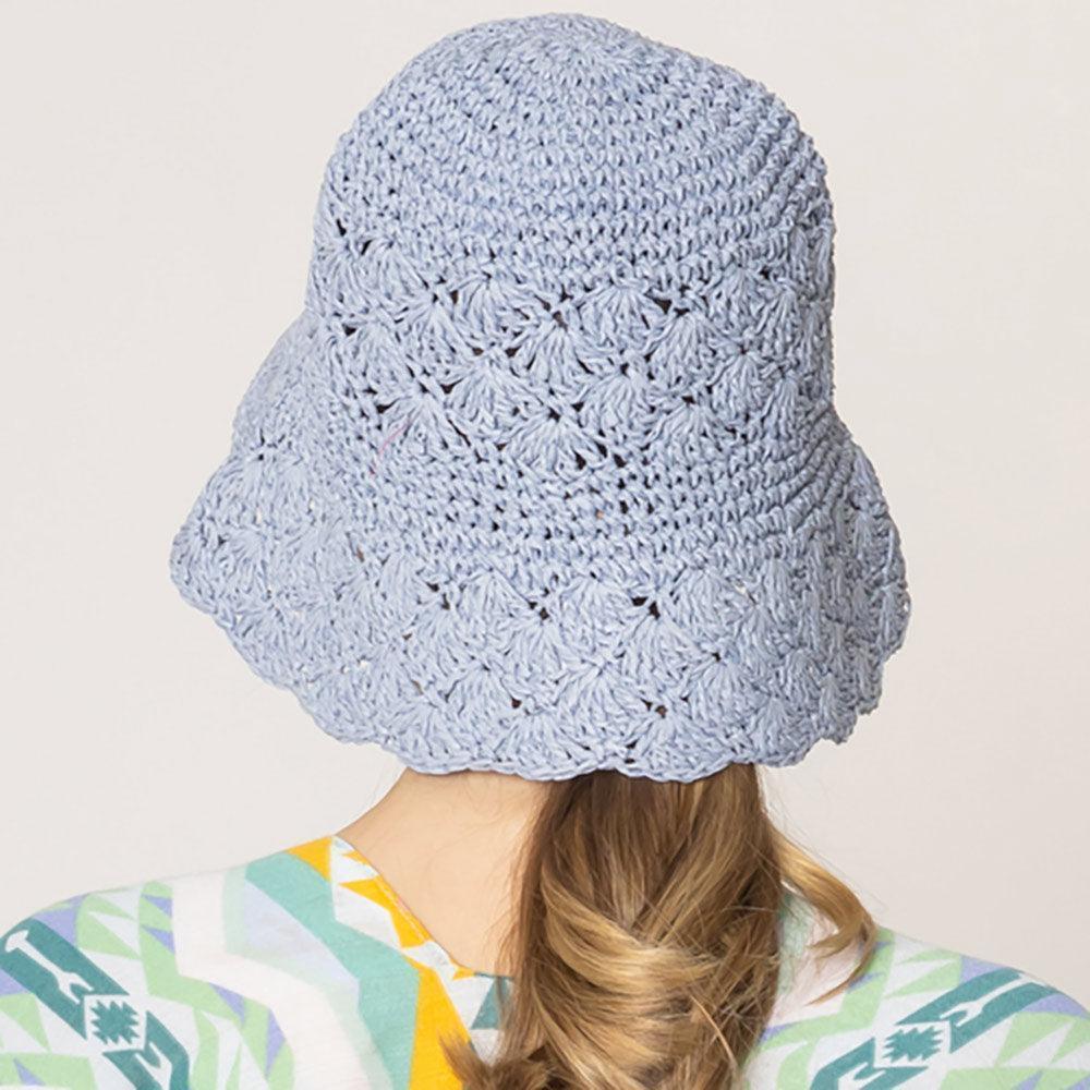 Crochet Straw Bucket Hat - Jewelry Store by Erik Rayo