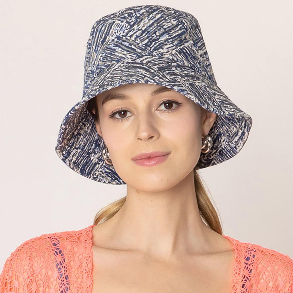 Abstract Print Bucket Hat - Jewelry Store by Erik Rayo