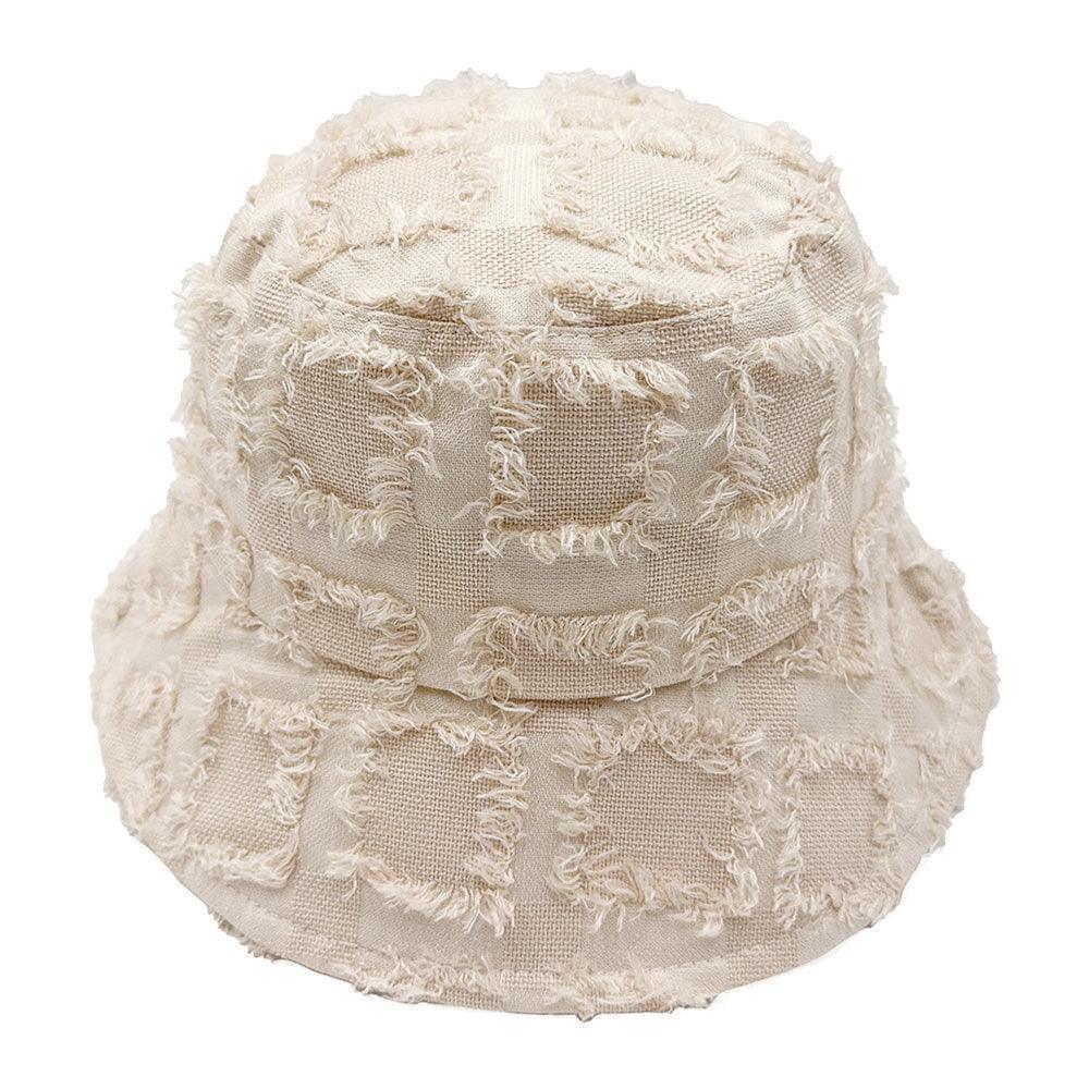 Distressed Denim Bucket Hat - Jewelry Store by Erik Rayo