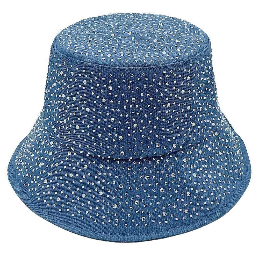 Stone Denim Bucket Hat - Jewelry Store by Erik Rayo