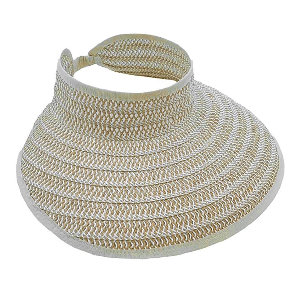 Two Tone Sun Visor Hat - Jewelry Store by Erik Rayo