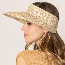 Load image into Gallery viewer, Two Tone Sun Visor Hat
