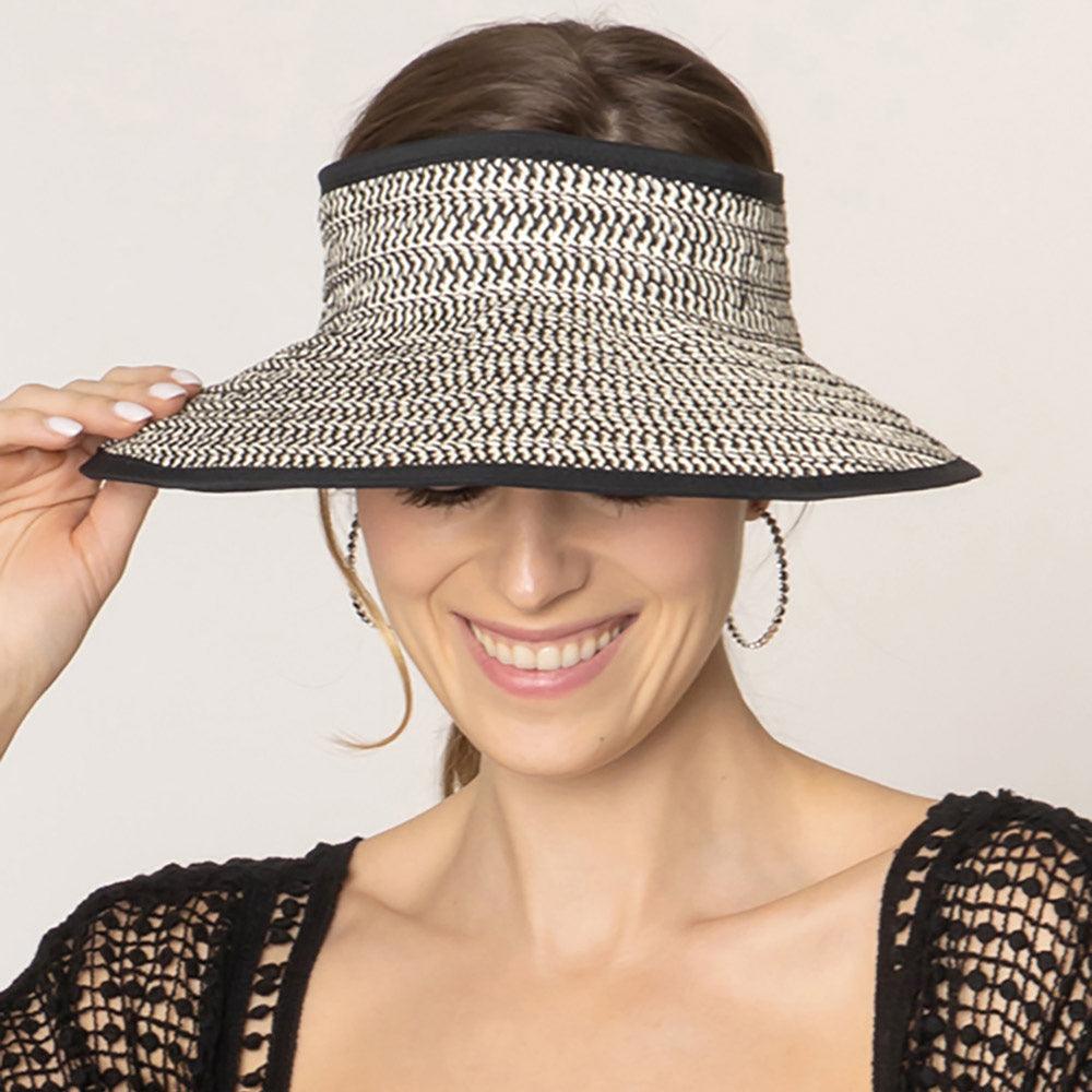 Two Tone Sun Visor Hat