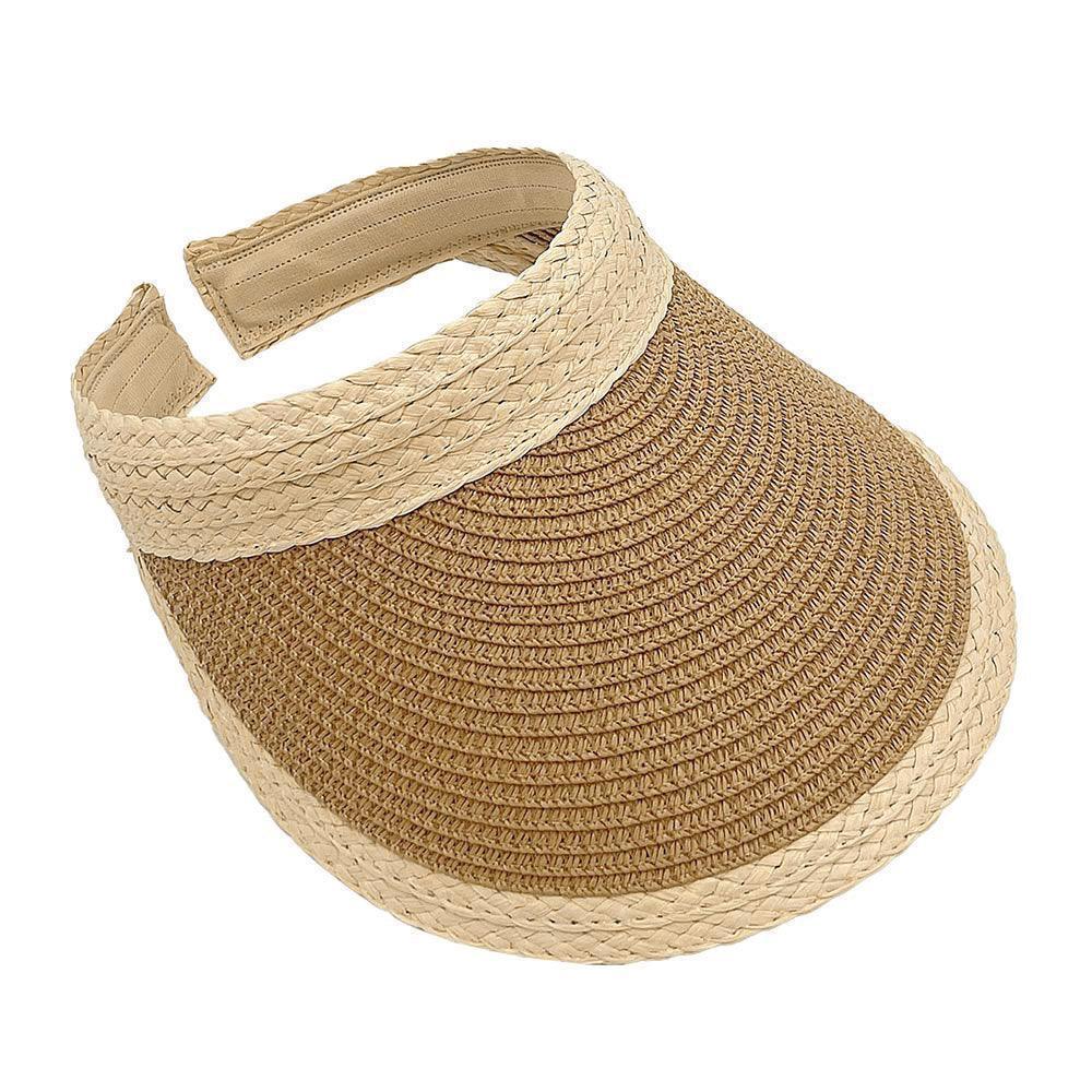 Straw Sun Visor Hat - Jewelry Store by Erik Rayo